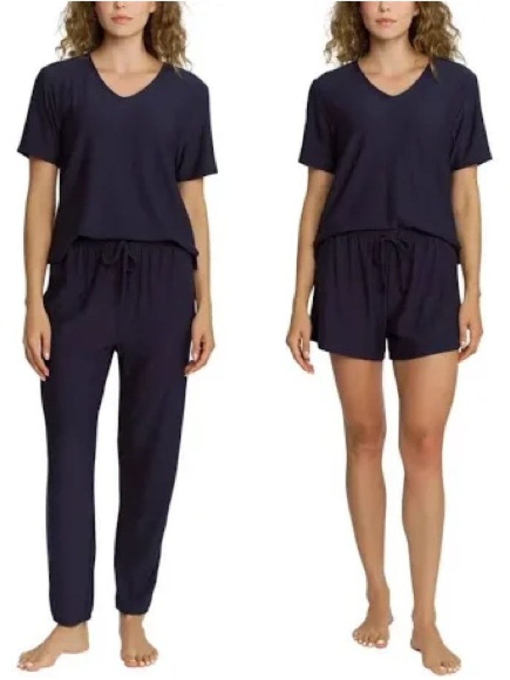 Honeydew Women's 3-Piece Tee, Short, Jogger Lounge Set